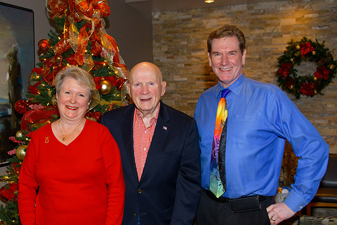 Dr. Robert Zehr with the first ZCO patient, former US Congressman (NY) Gary Lee and Gary's wife Maureen