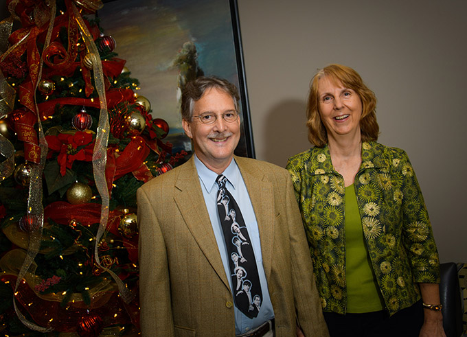 Mark Cannedy from Seaside Surgery Center and his wife Debbie